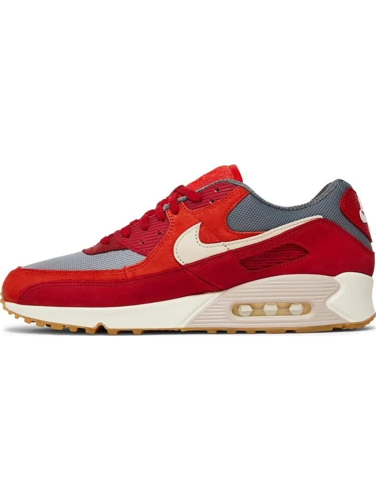 Кроссовки Nike Air Max 90 Premium 'Gym Red' — изображение 3 из 8, красный