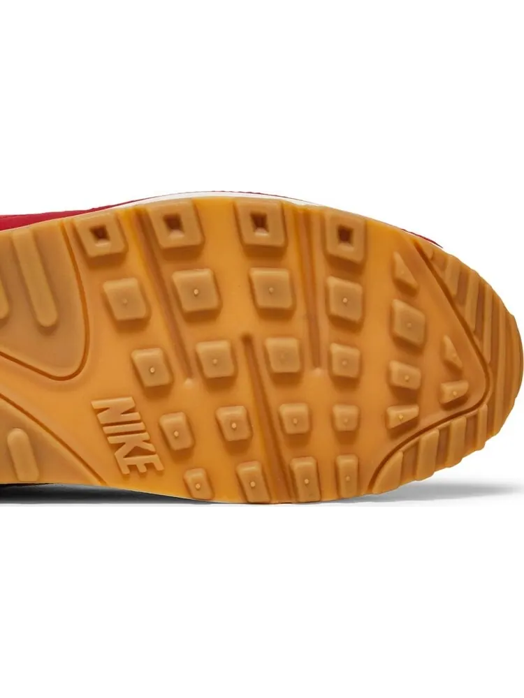 Кроссовки Nike Air Max 90 Premium 'Gym Red' — изображение 5 из 8, красный