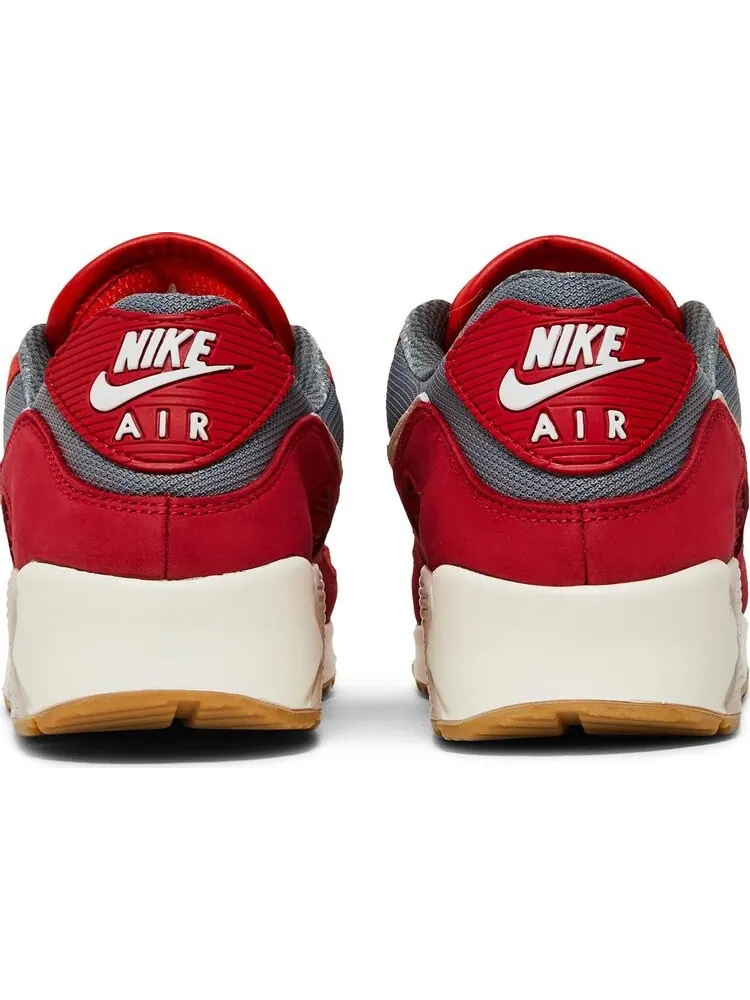 Кроссовки Nike Air Max 90 Premium 'Gym Red' — изображение 6 из 8, красный