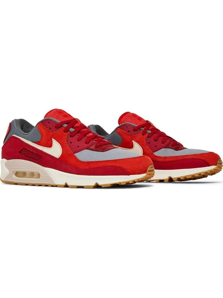 Кроссовки Nike Air Max 90 Premium 'Gym Red' — изображение 8 из 8, красный