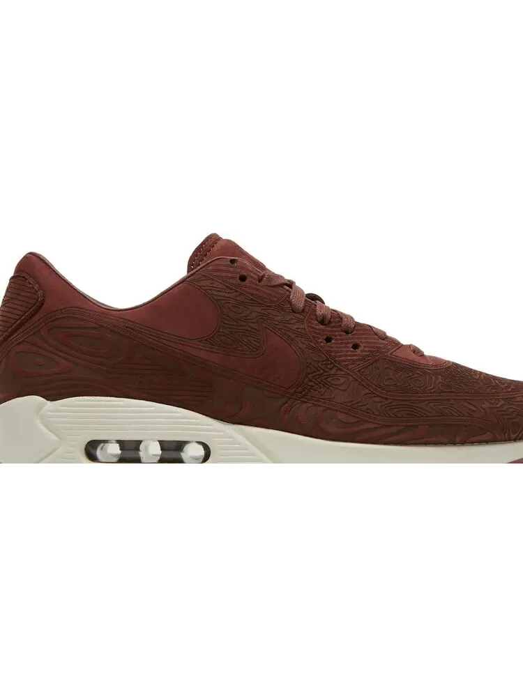 Кроссовки Nike Air Max 90 QS Laser 'Woodgrain - Dark Pony' — изображение 2 из 8, красный