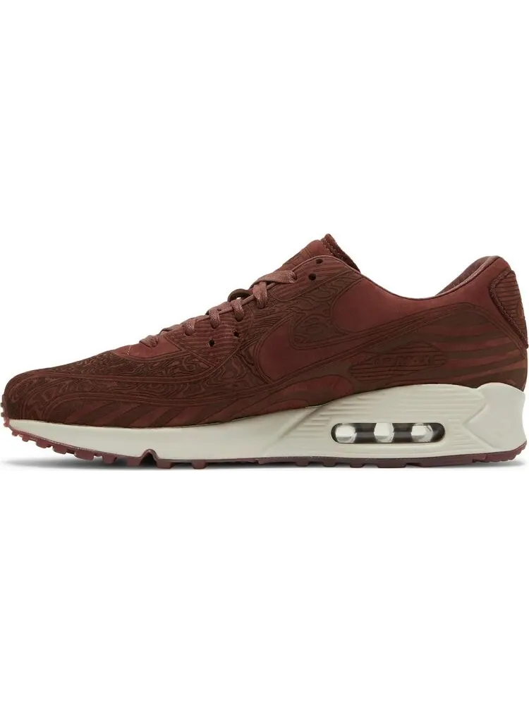 Кроссовки Nike Air Max 90 QS Laser 'Woodgrain - Dark Pony' — изображение 3 из 8, красный