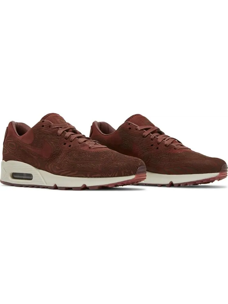 Кроссовки Nike Air Max 90 QS Laser 'Woodgrain - Dark Pony' — изображение 8 из 8, красный