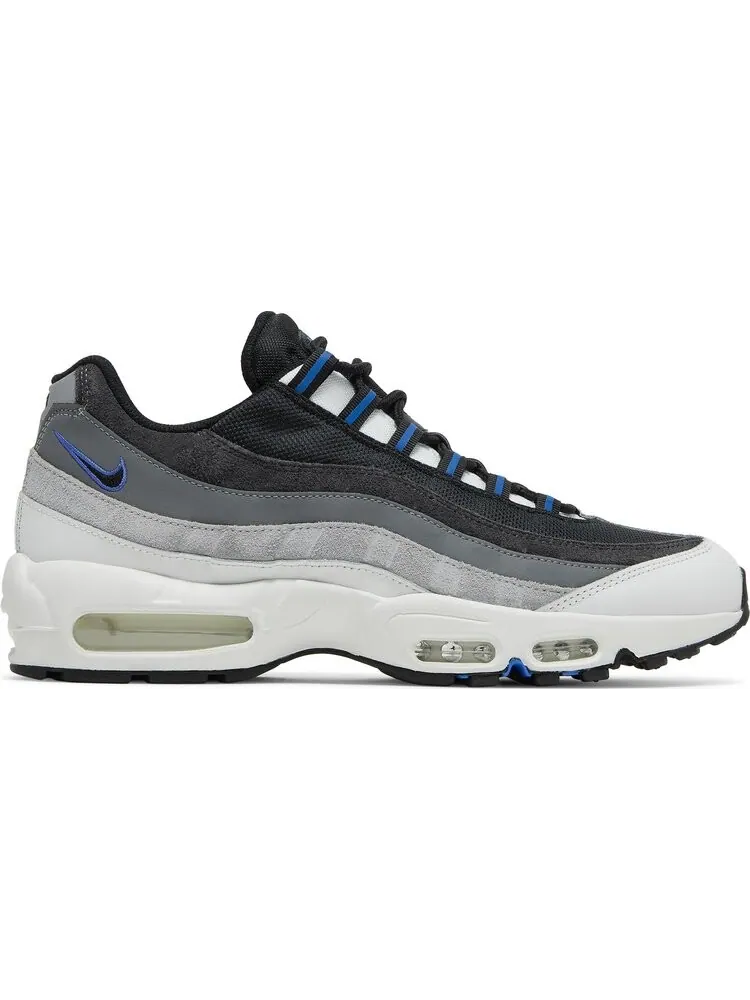 Кроссовки Nike Air Max 95 'Black Medium Blue' — изображение 1 из 8, черный