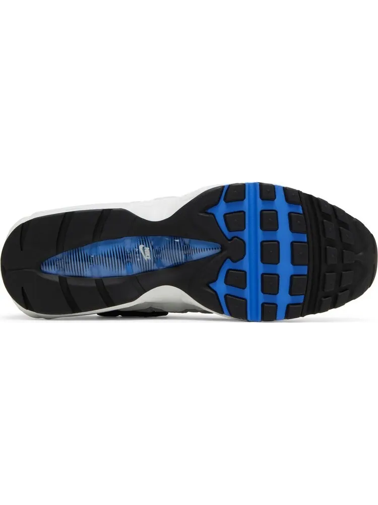 Кроссовки Nike Air Max 95 'Black Medium Blue' — изображение 4 из 8, черный