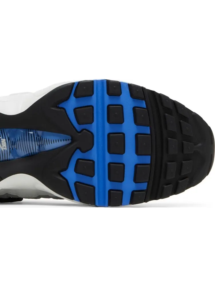 Кроссовки Nike Air Max 95 'Black Medium Blue' — изображение 5 из 8, черный