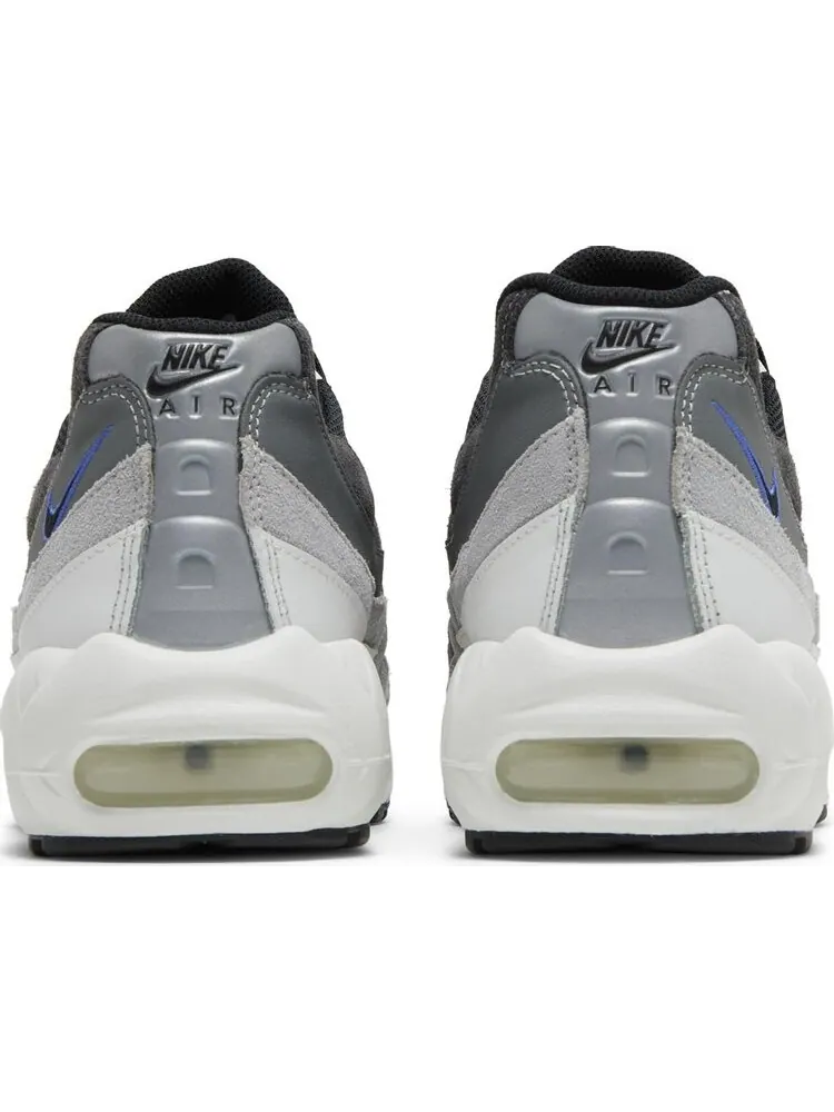Кроссовки Nike Air Max 95 'Black Medium Blue' — изображение 6 из 8, черный