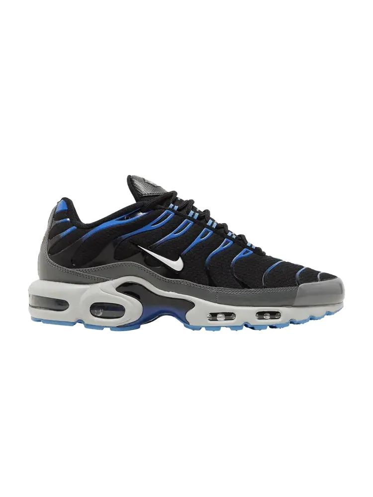Кроссовки Nike Air Max Plus 'Black Royal Blue' — изображение 1 из 9, черный/синий/серый/синий