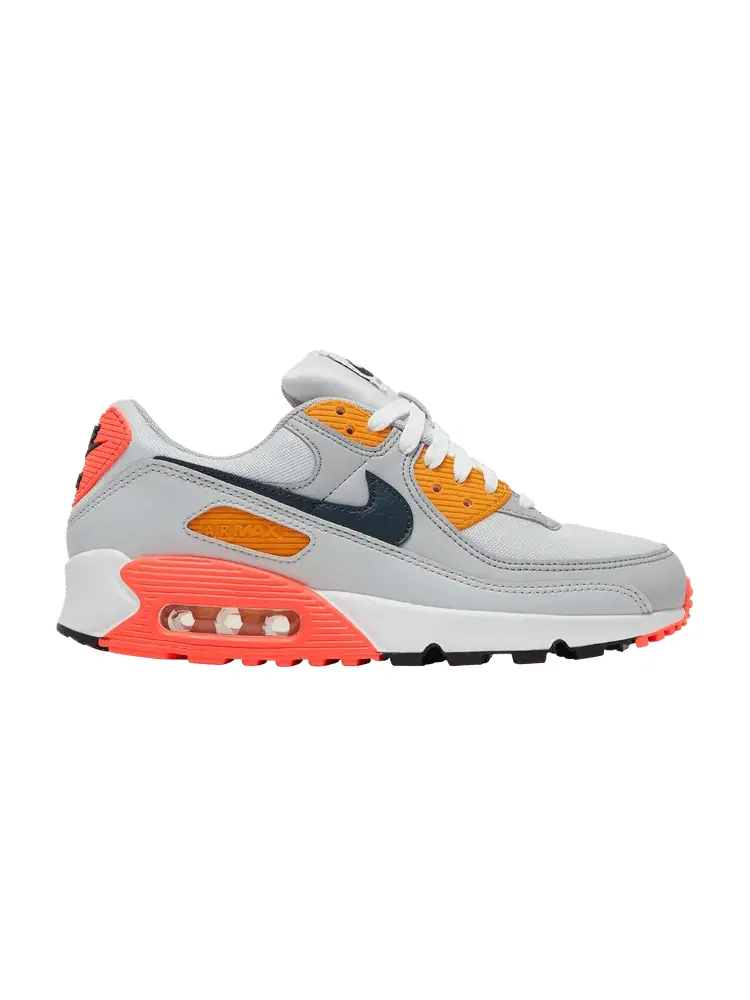 Кроссовки Nike Wmns Air Max 90 'Grey Crimson Gold' — изображение 1 из 9