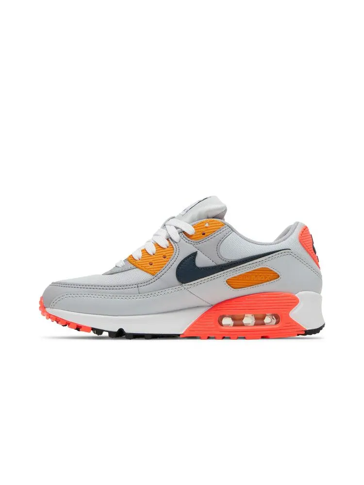 Кроссовки Nike Wmns Air Max 90 'Grey Crimson Gold' — изображение 4 из 9