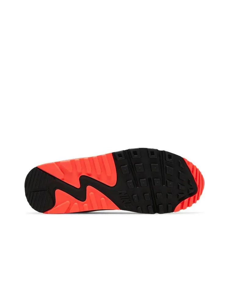 Кроссовки Nike Wmns Air Max 90 'Grey Crimson Gold' — изображение 5 из 9