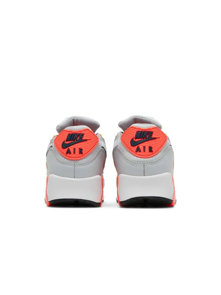 Кроссовки Nike Wmns Air Max 90 'Grey Crimson Gold' — изображение 7 из 9