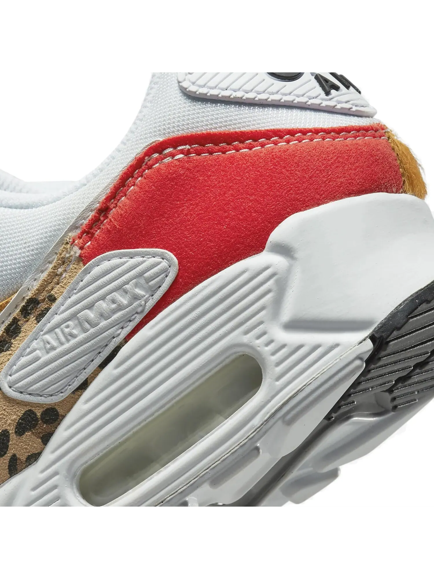 Кроссовки Nike Air Max 90 SE — изображение 7 из 7, белый/фиолетовый/красный