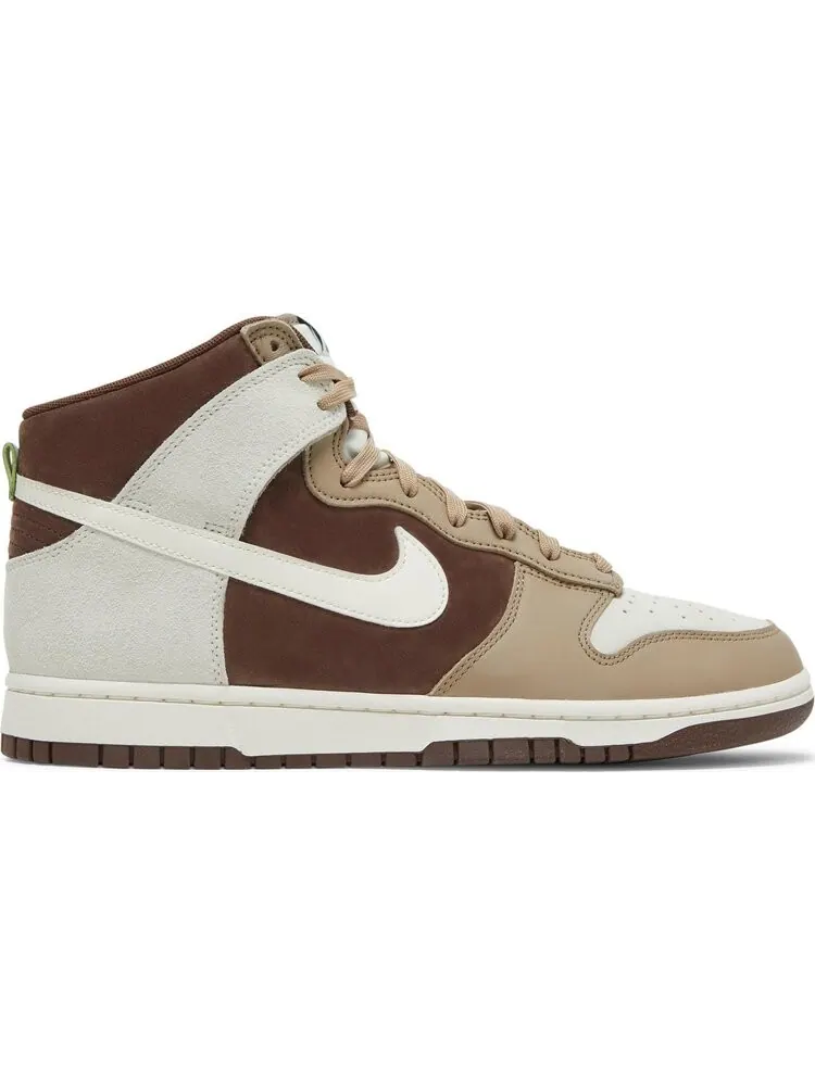 Кроссовки Nike Dunk High 'Light Chocolate' — изображение 1 из 8, коричневый