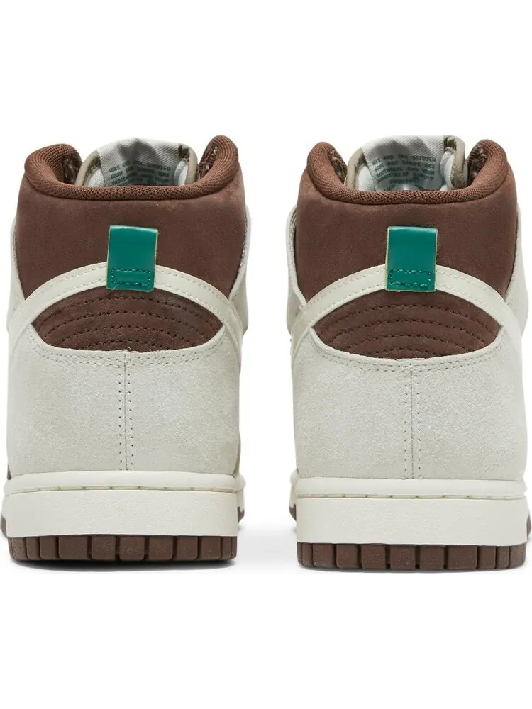 Кроссовки Nike Dunk High 'Light Chocolate' — изображение 6 из 8, коричневый