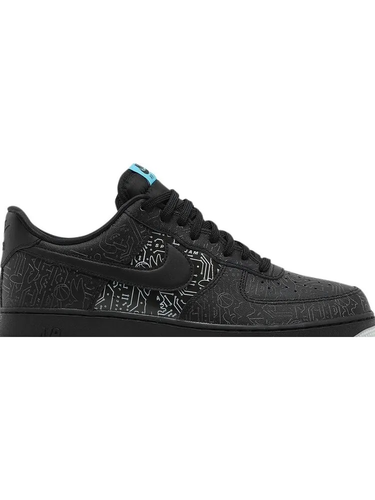 Кроссовки Nike Space Jam x Air Force 1 '07 — изображение 2 из 8, черный