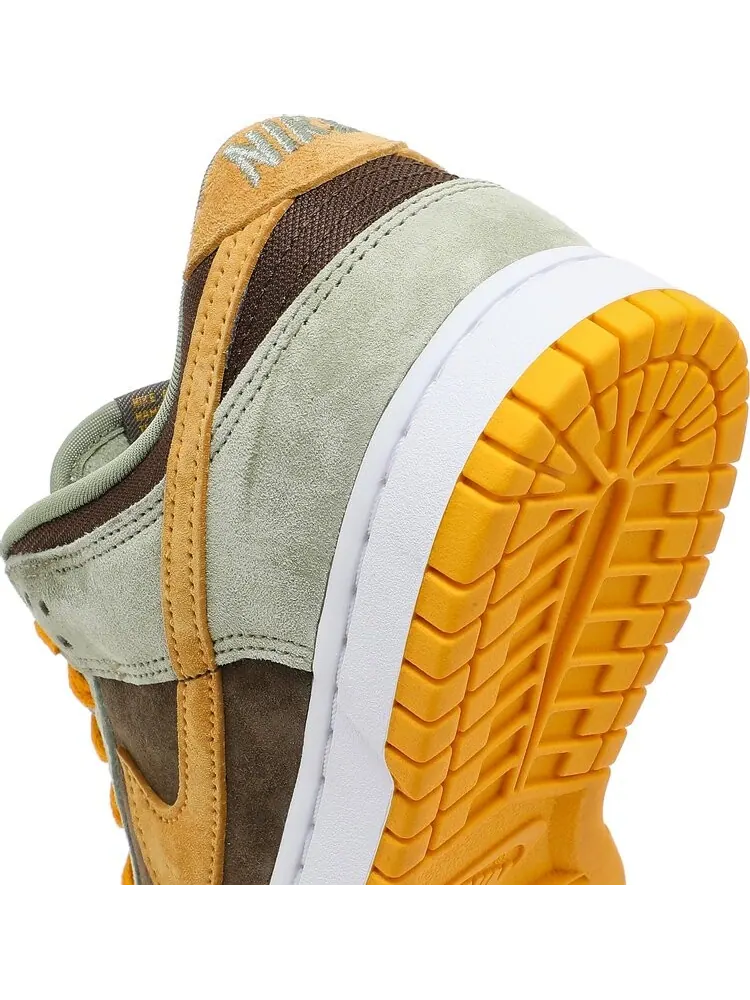 Кроссовки Nike Dunk Low 'Dusty Olive' — изображение 10 из 10, зеленый