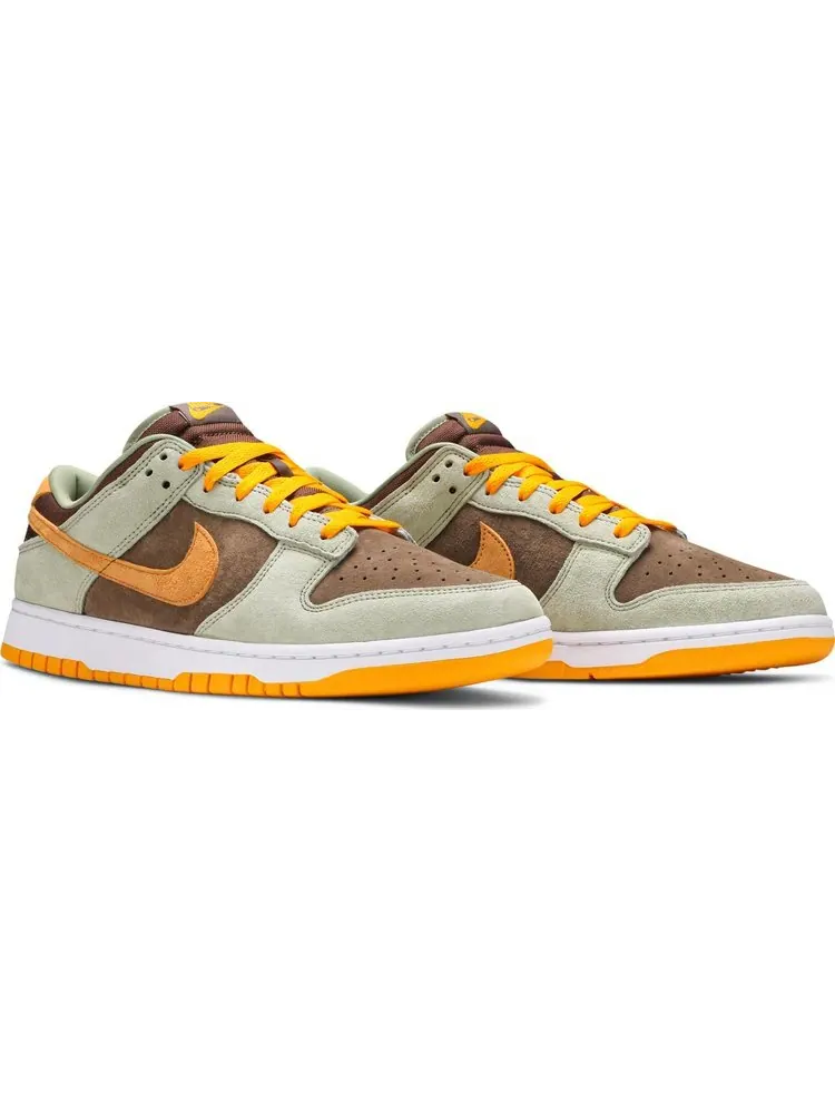 Кроссовки Nike Dunk Low 'Dusty Olive' — изображение 8 из 10, зеленый
