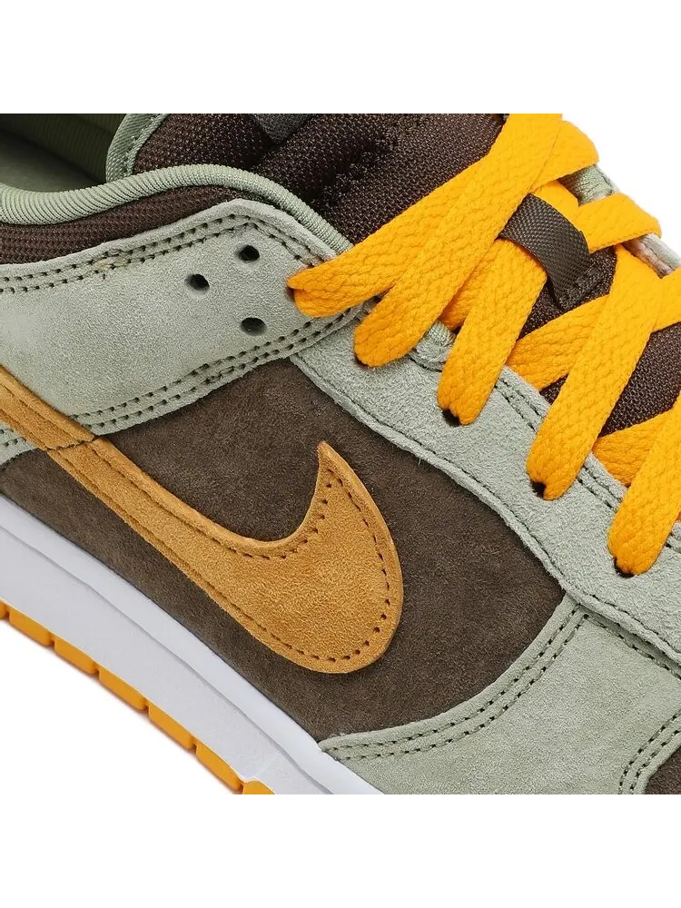 Кроссовки Nike Dunk Low 'Dusty Olive' — изображение 9 из 10, зеленый