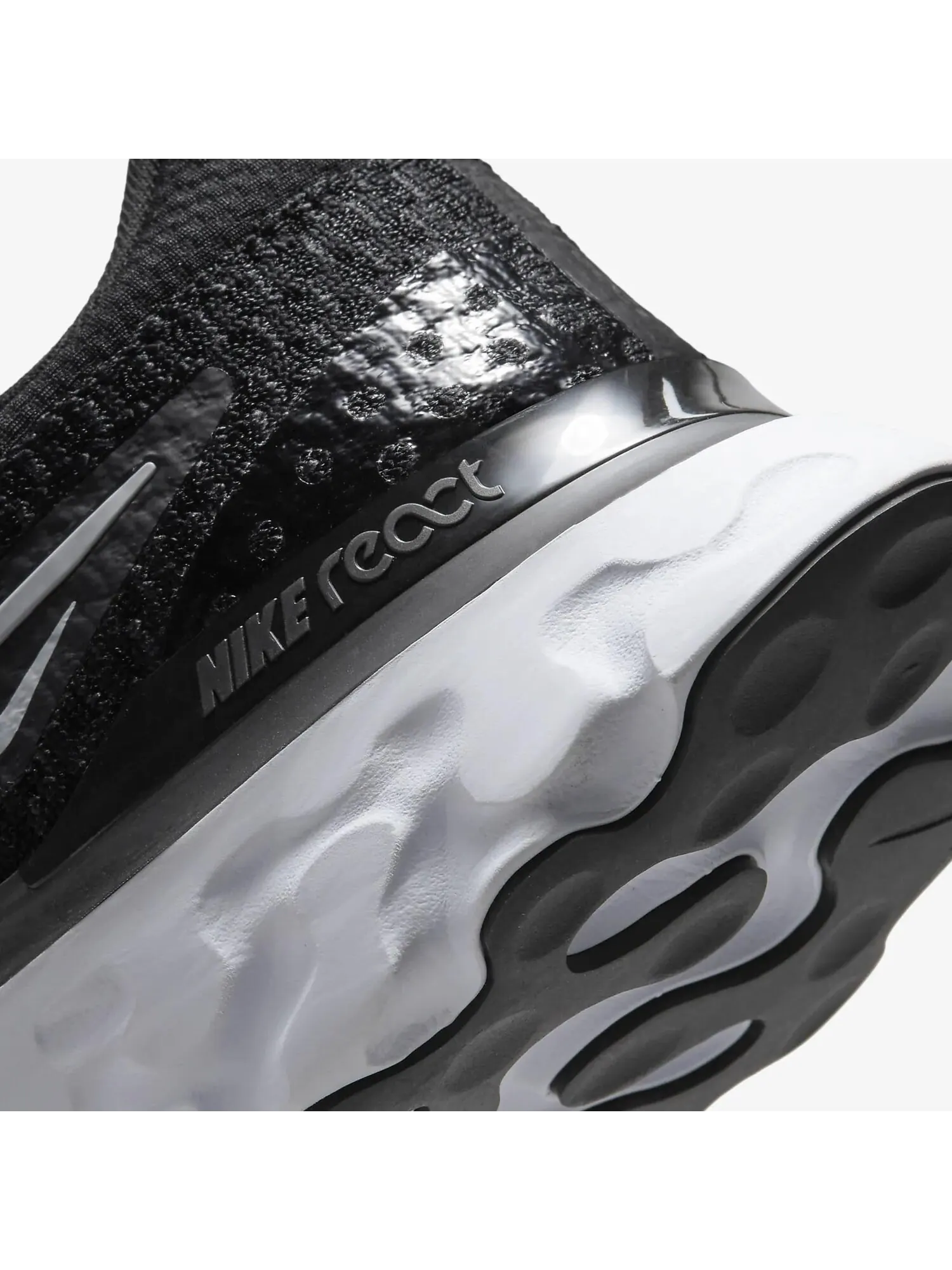 Кроссовки Nike React Infinity Run Flyknit 3 — изображение 7 из 7, черный/белый
