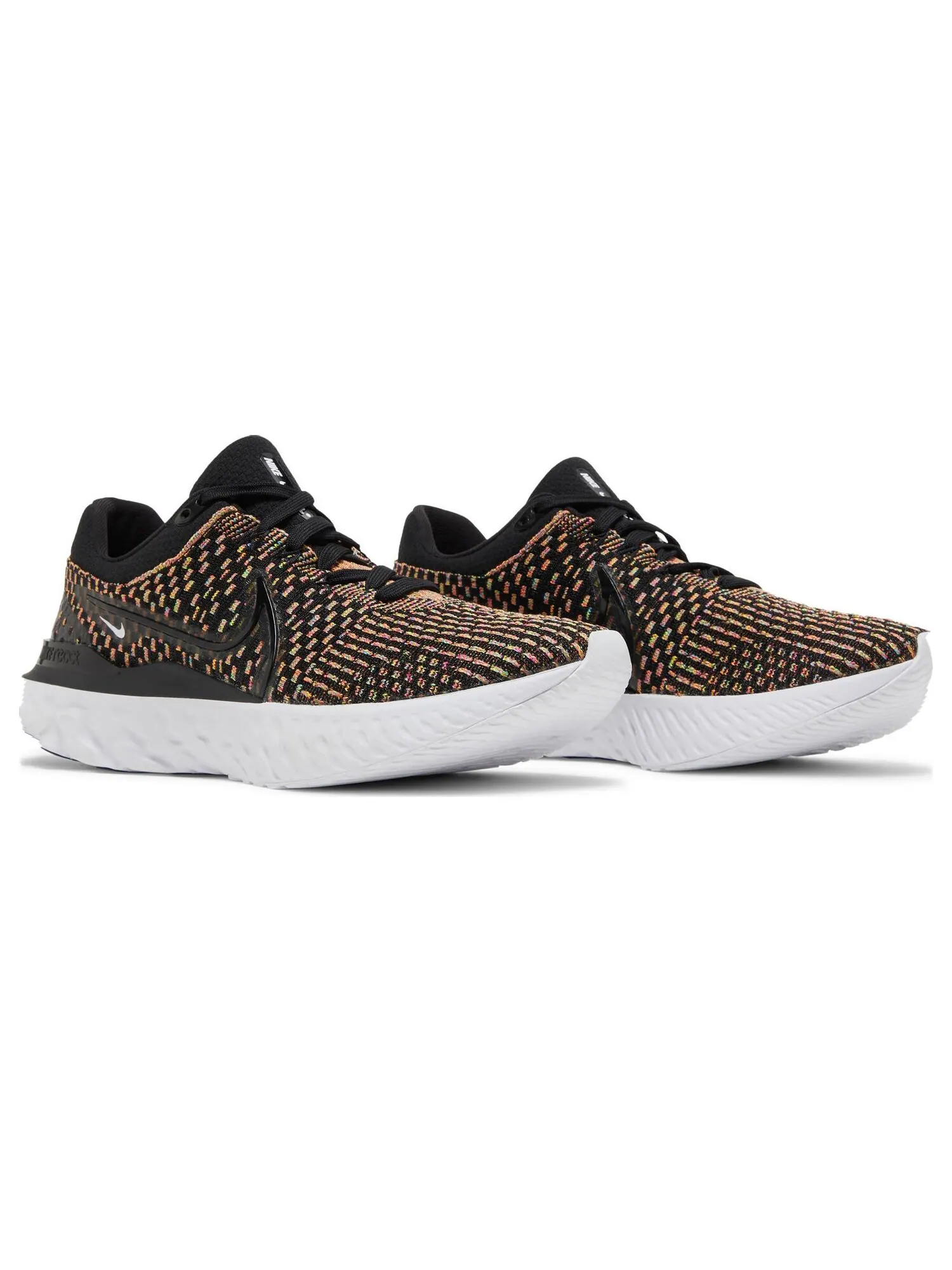 Кроссовки Nike React Infinity Run Flyknit 3 'Black Multi' — изображение 8 из 8, мульти