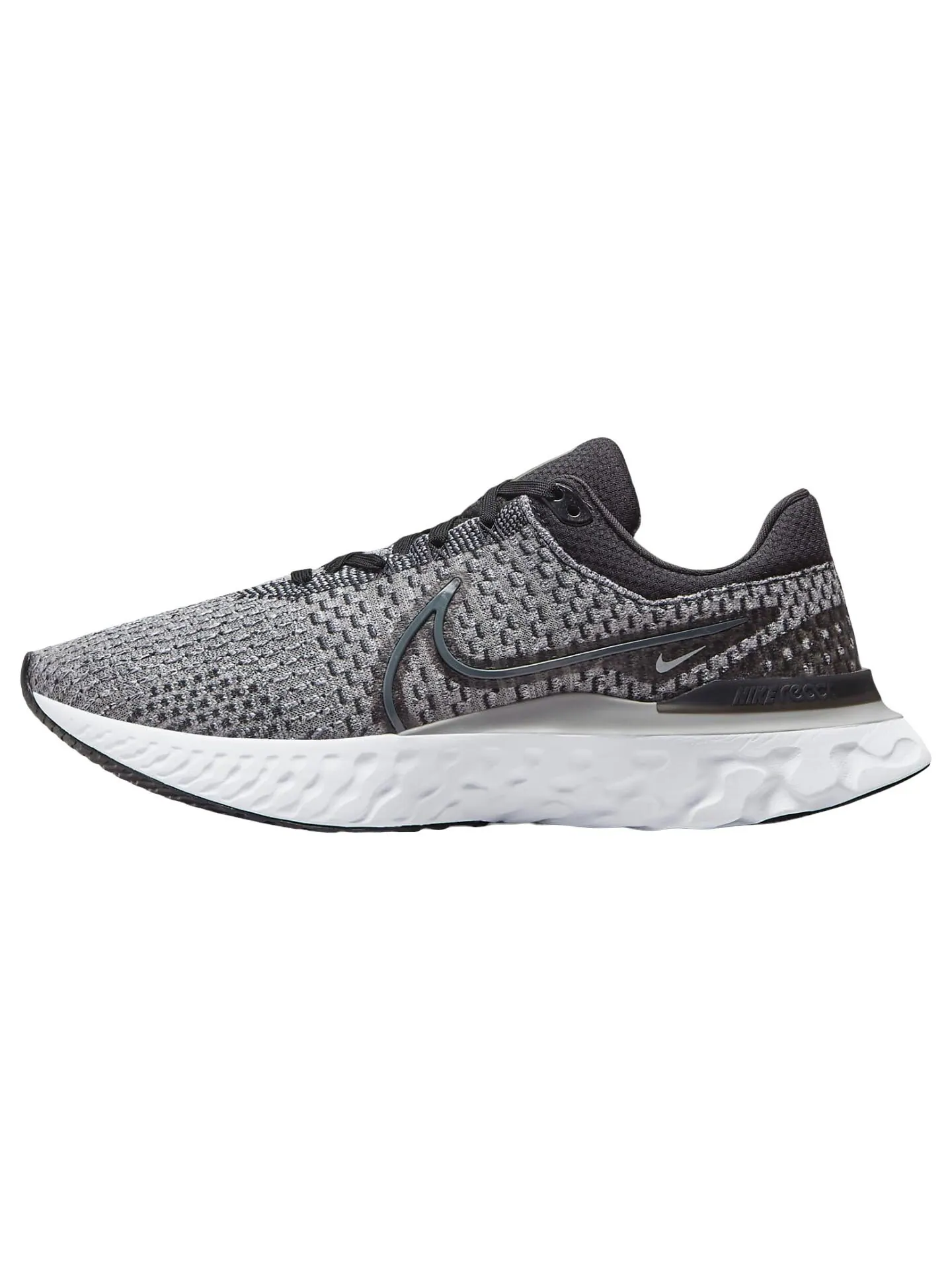 Кроссовки Nike React Infinity Run Flyknit 3 — изображение 1 из 7, серый/черный