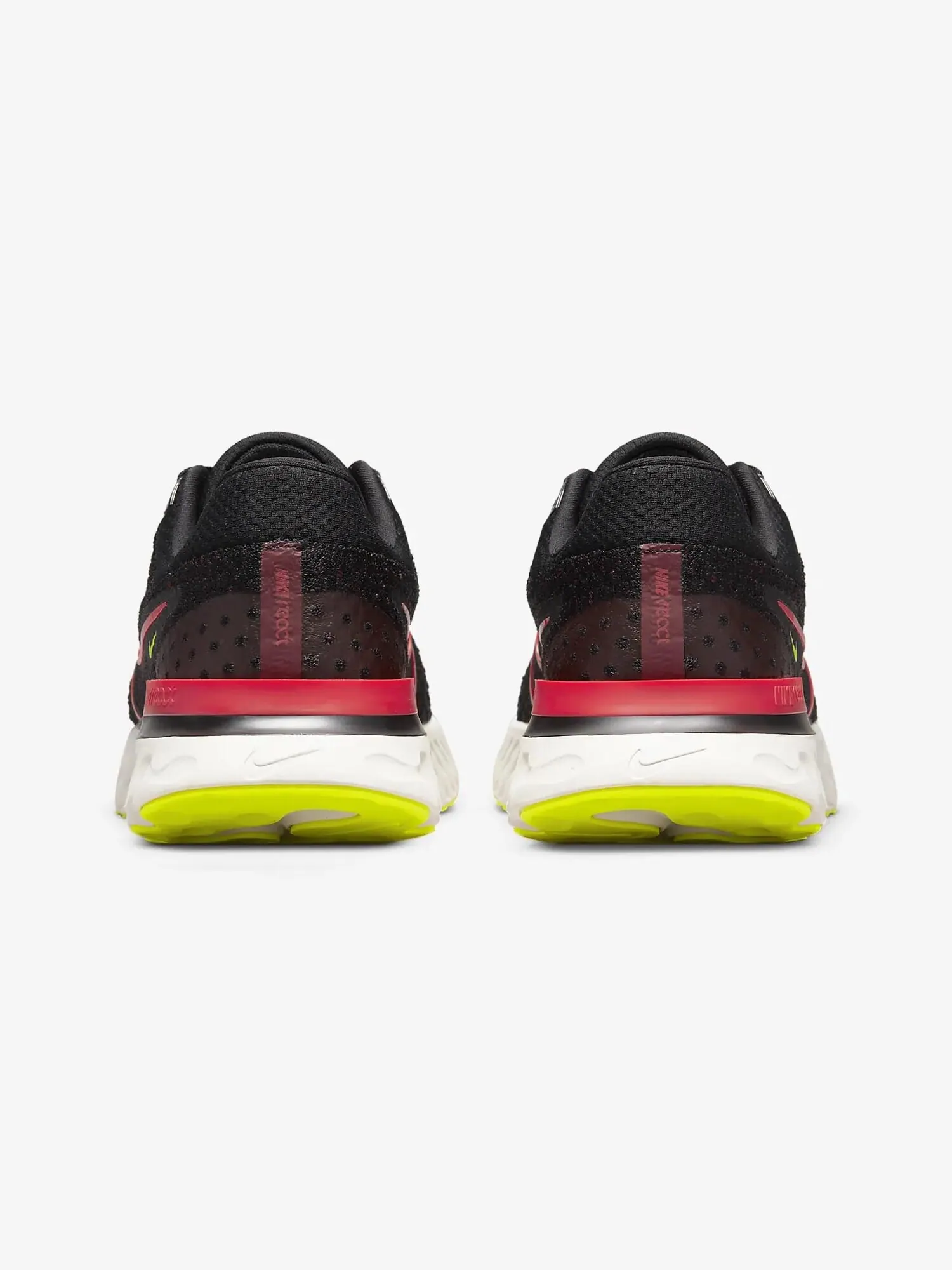 Кроссовки Nike React Infinity Run Flyknit 3 — изображение 4 из 7, черный/красный