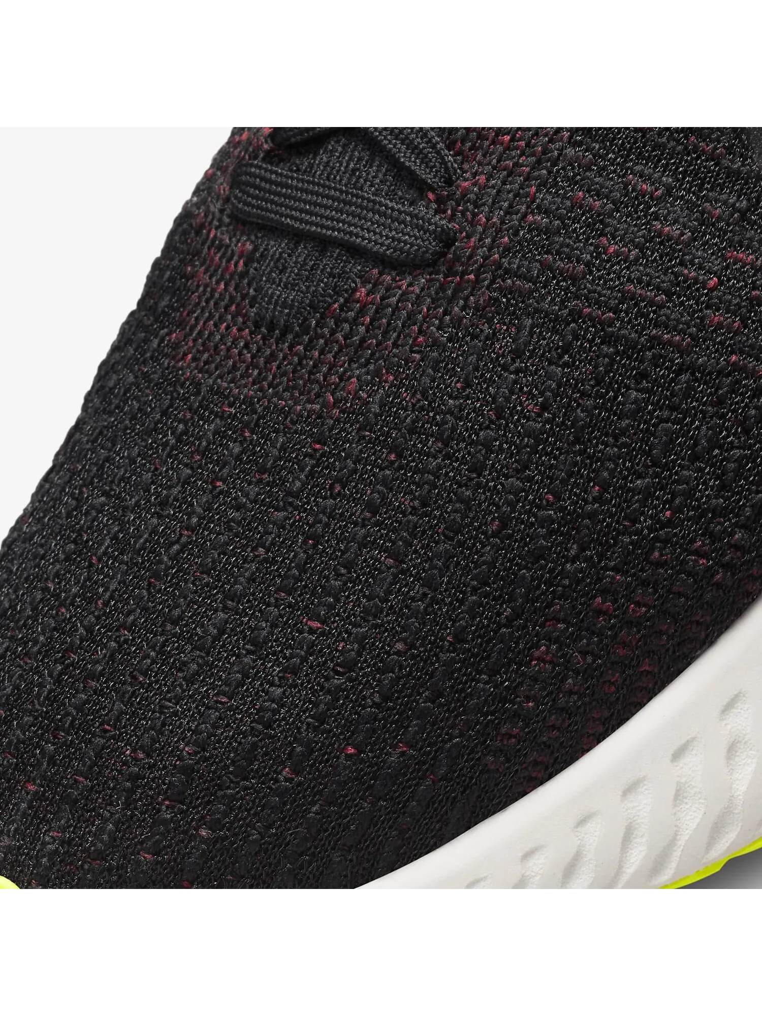 Кроссовки Nike React Infinity Run Flyknit 3 — изображение 6 из 7, черный/красный