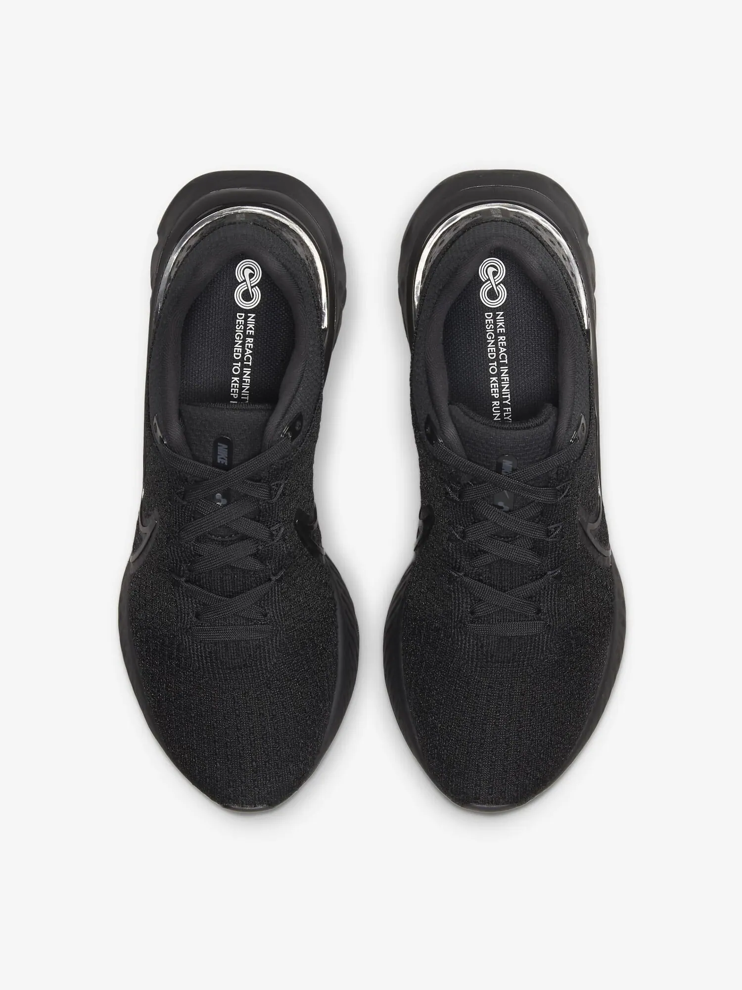 Кроссовки Nike React Infinity Run Flyknit 3 — изображение 3 из 7, черный