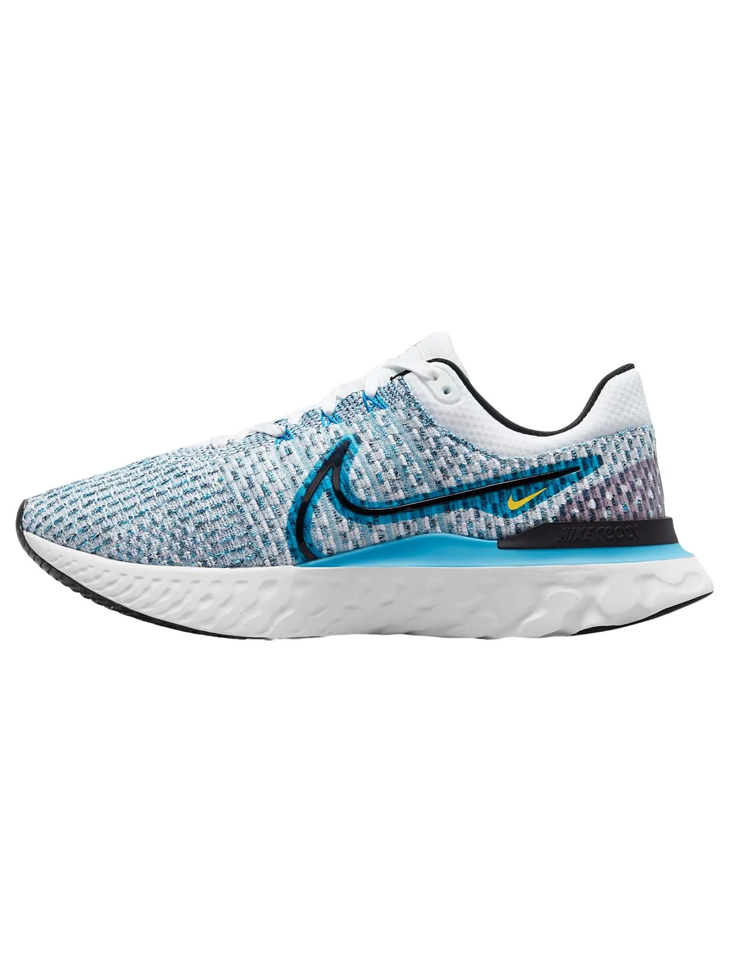 Кроссовки Nike React Infinity Run Flyknit 3 — изображение 1 из 7, белый/синий/черный