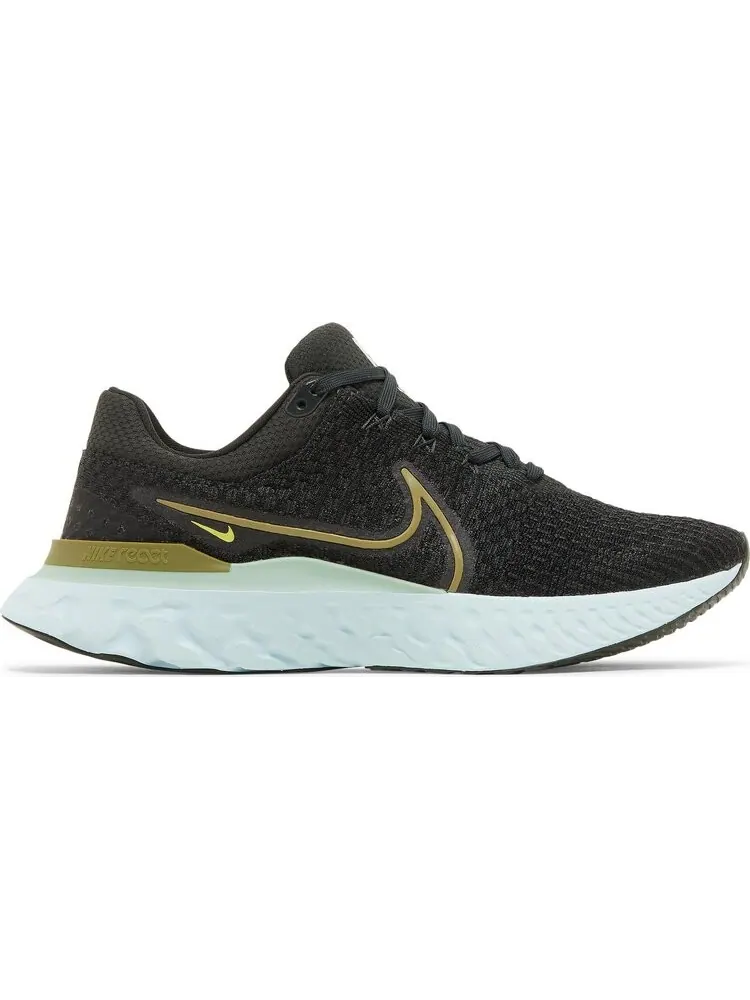Кроссовки Nike React Infinity Run Flyknit 3 'Night Forest Enamel Green' — изображение 1 из 8, черный