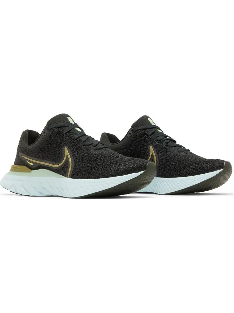 Кроссовки Nike React Infinity Run Flyknit 3 'Night Forest Enamel Green' — изображение 8 из 8, черный