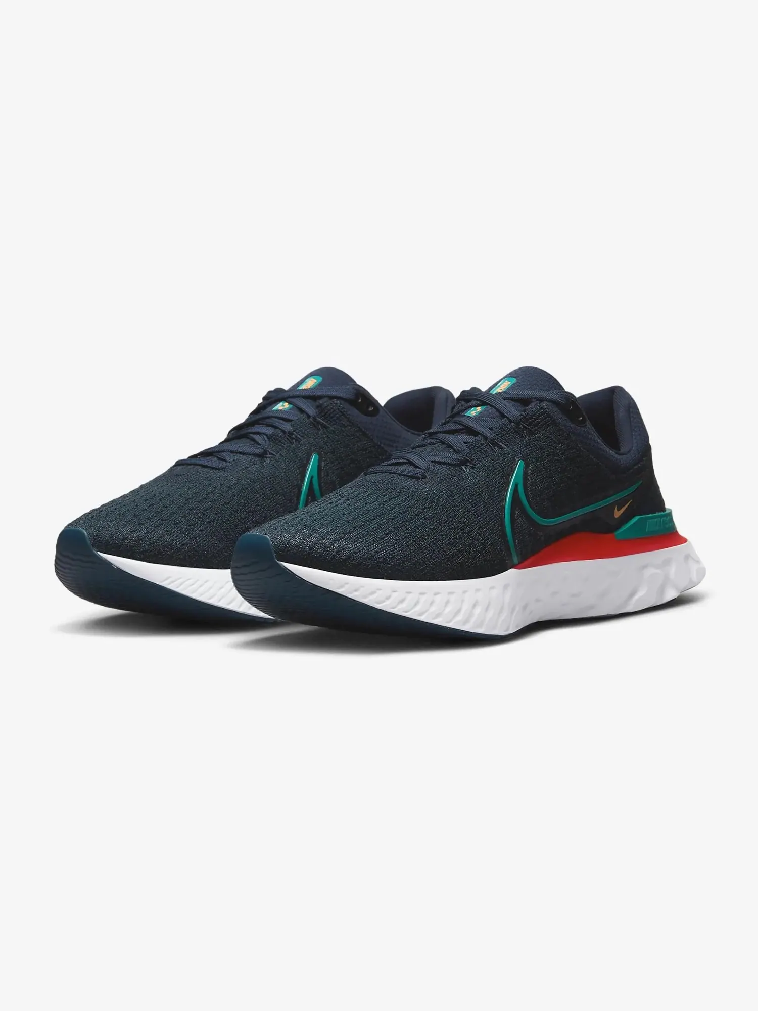 Кроссовки Nike React Infinity Run Flyknit 3 — изображение 2 из 7, темно-синий/белый