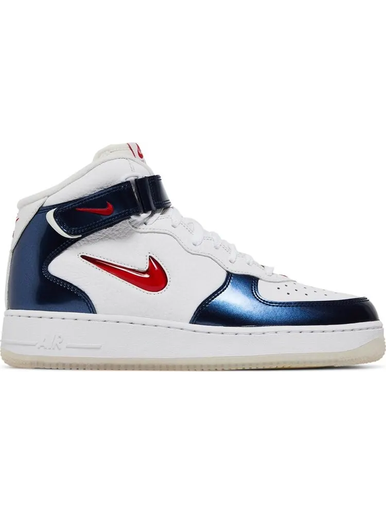 Кроссовки Nike Air Force 1 Mid QS 'Independence Day' — изображение 1 из 8, белый