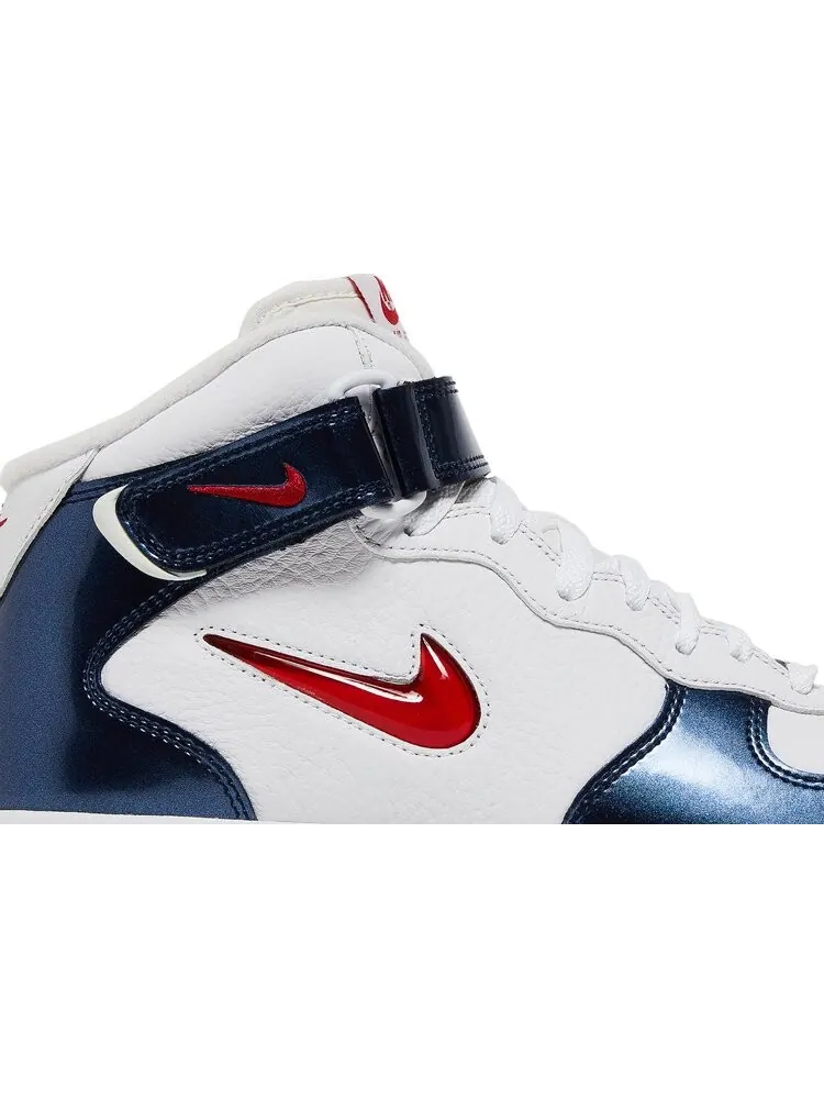 Кроссовки Nike Air Force 1 Mid QS 'Independence Day' — изображение 2 из 8, белый