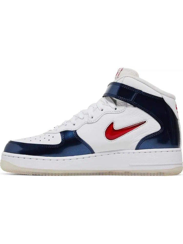 Кроссовки Nike Air Force 1 Mid QS 'Independence Day' — изображение 3 из 8, белый