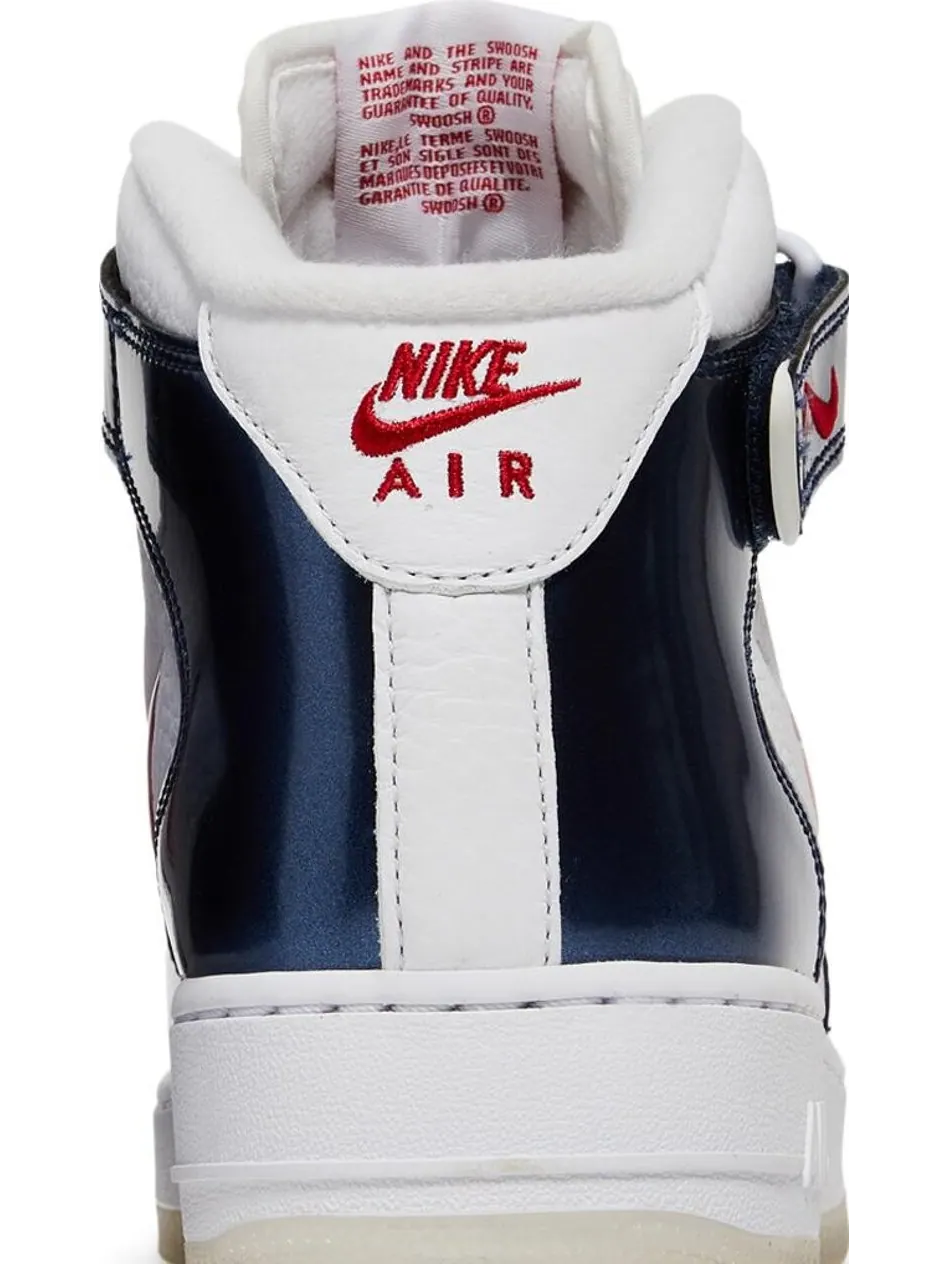 Кроссовки Nike Air Force 1 Mid QS 'Independence Day' — изображение 7 из 8, белый