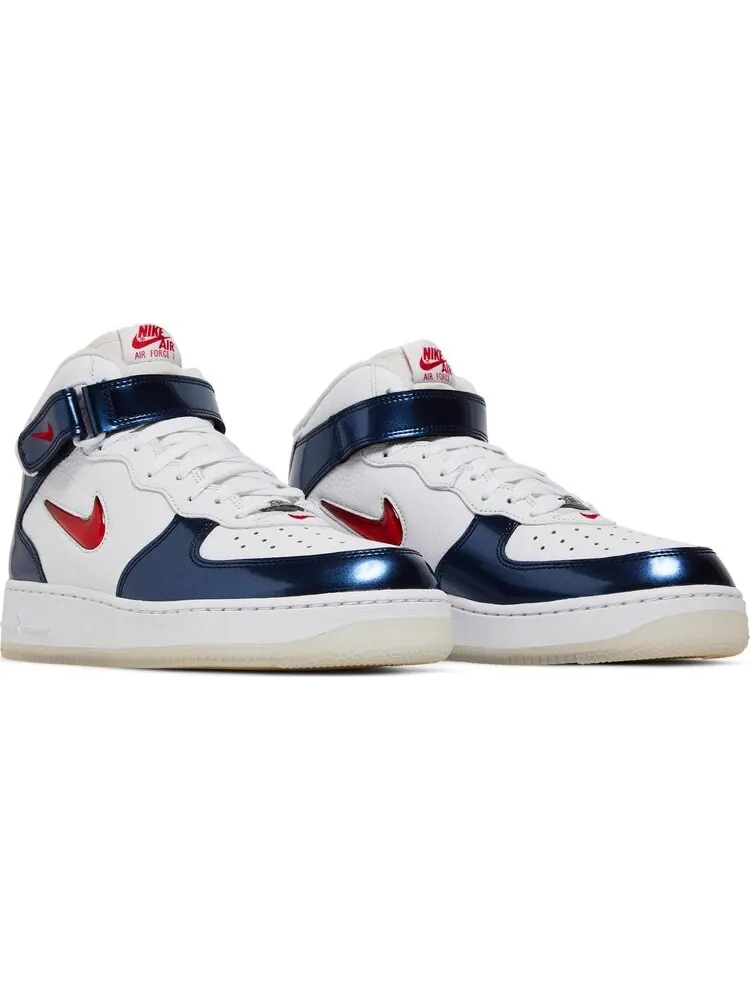 Кроссовки Nike Air Force 1 Mid QS 'Independence Day' — изображение 8 из 8, белый