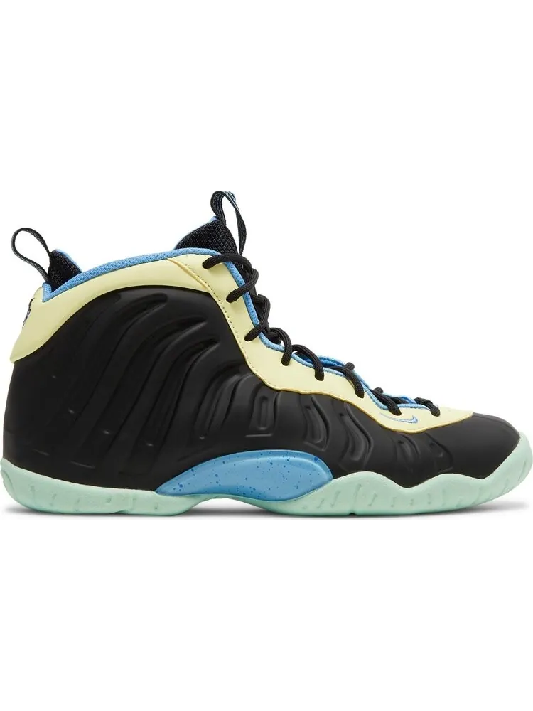 Кроссовки Nike Little Posite One GS 'Black Multi Color' — изображение 1 из 8, черный