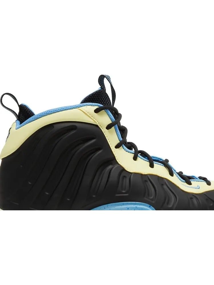 Кроссовки Nike Little Posite One GS 'Black Multi Color' — изображение 2 из 8, черный