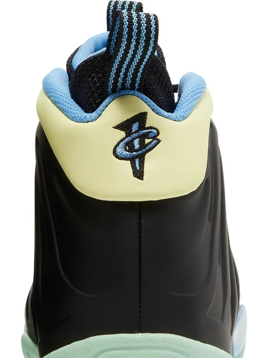 Кроссовки Nike Little Posite One GS 'Black Multi Color' — изображение 7 из 8, черный