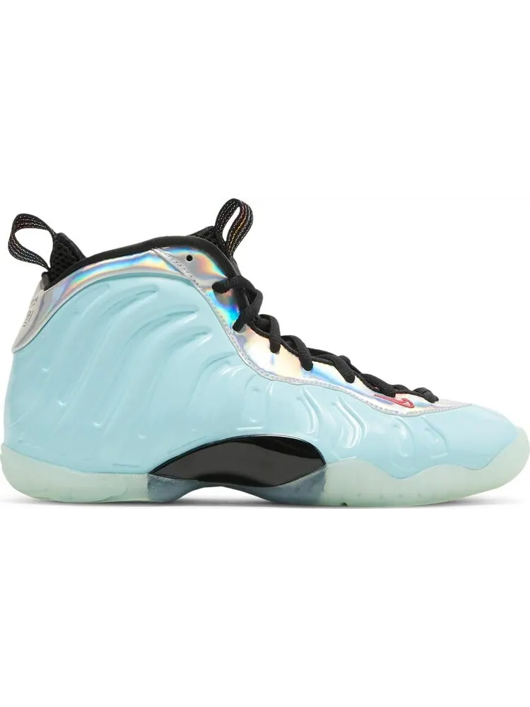 Кроссовки Nike Little Posite One GS 'Mixtape' — изображение 1 из 8, зеленый