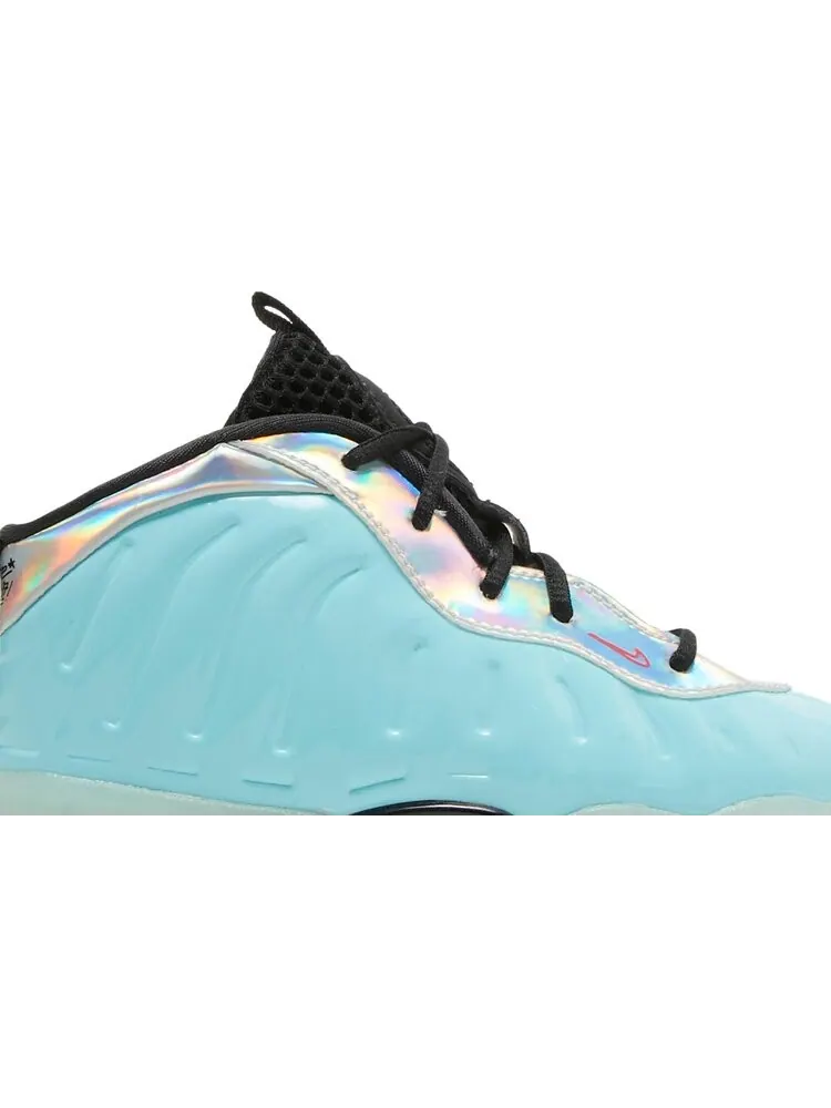 Кроссовки Nike Little Posite One TD 'Mixtape' — изображение 2 из 8, зеленый