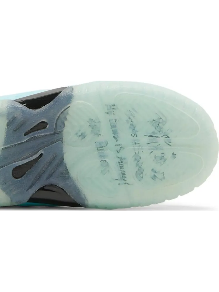 Кроссовки Nike Little Posite One TD 'Mixtape' — изображение 5 из 8, зеленый