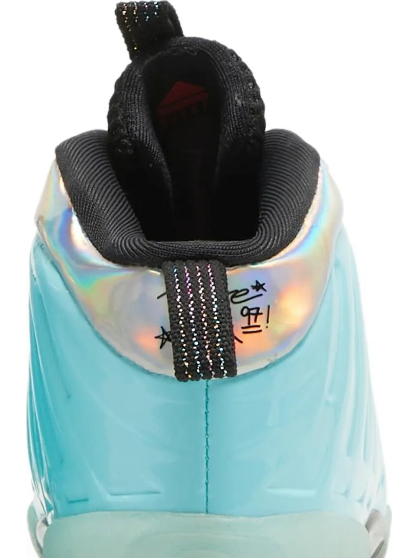 Кроссовки Nike Little Posite One TD 'Mixtape' — изображение 7 из 8, зеленый