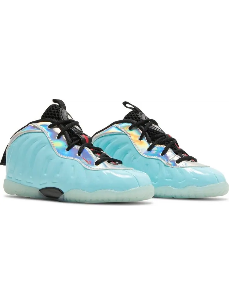 Кроссовки Nike Little Posite One TD 'Mixtape' — изображение 8 из 8, зеленый