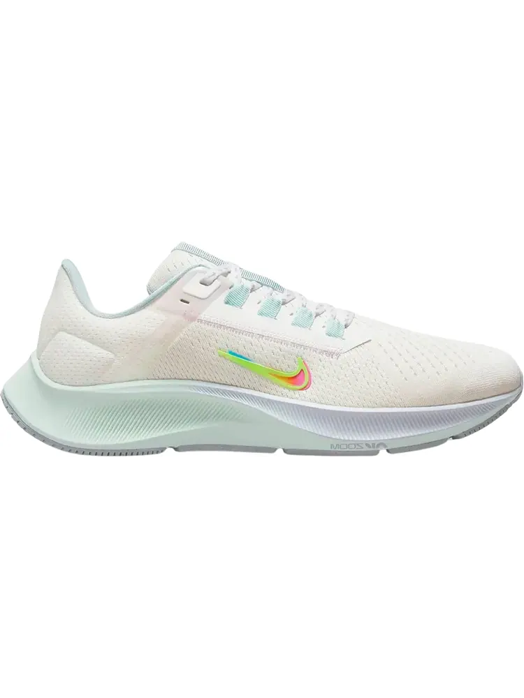 Кроссовки Nike Wmns Air Zoom Pegasus 38 Premium 'Summit White Volt' — изображение 1 из 1, белый