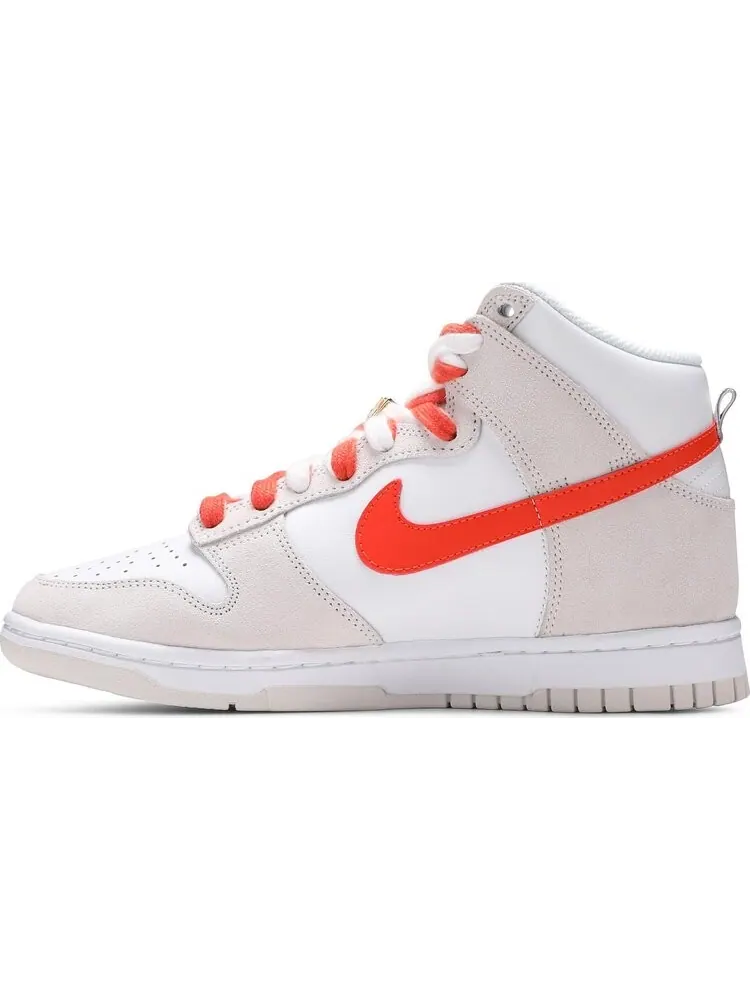 Кроссовки Nike Wmns Dunk High SE 'First Use Pack - White Orange' — изображение 3 из 8, белый