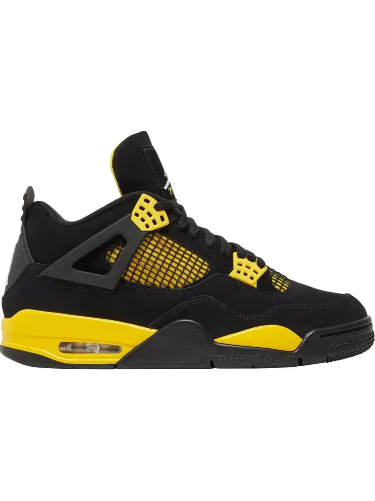 Кроссовки Air Jordan 4 Retro 'Thunder' 2023 Sample — изображение 1 из 1, черный