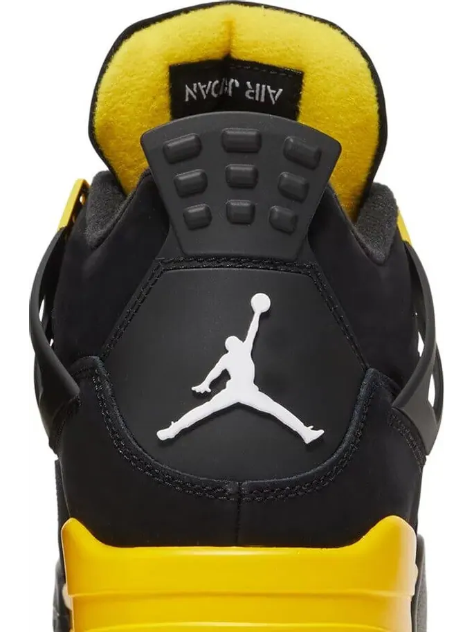 Кроссовки Air Jordan 4 Retro — изображение 3 из 10, черный